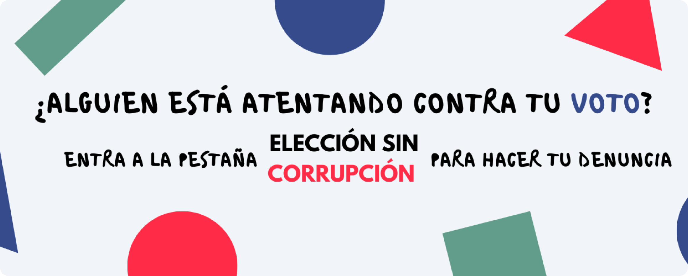  Elección sin corrupción